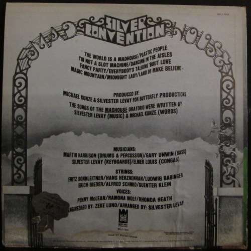 SILVER CONVENTION - MADHOUSE   (LP/VINYL)