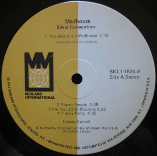 SILVER CONVENTION - MADHOUSE   (LP/VINYL)