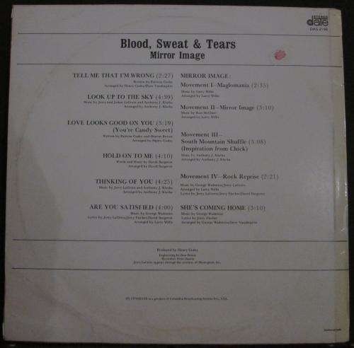 BLOOD, SWEAT & TEARS - MIRROR IMAGE  (LP/VINYL)
