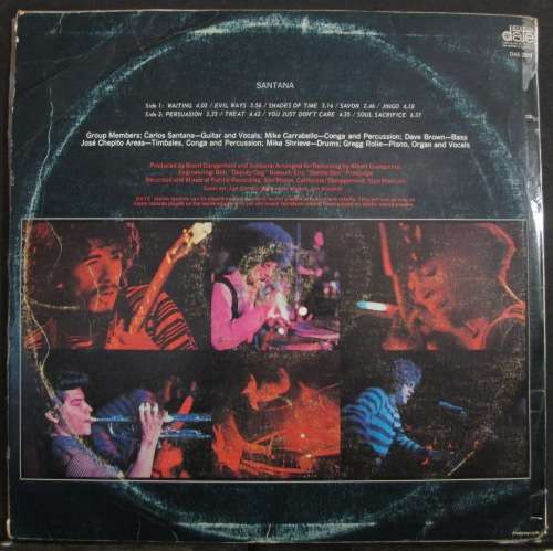SANTANA - SANTANA  (LP/VINYL)