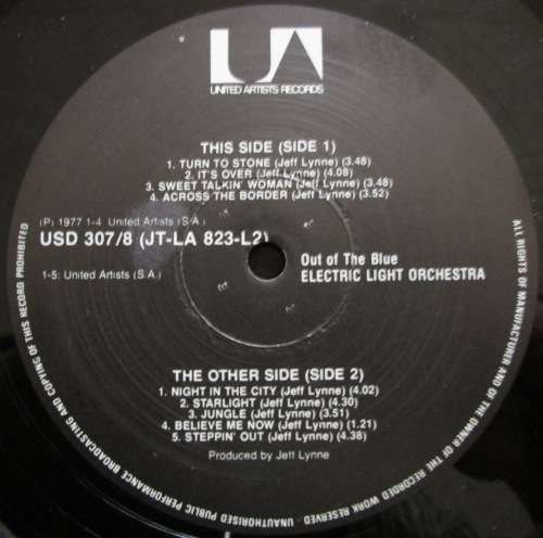ELECTRIC LIGHT ORCHESTRA - OUT OF THE BLUE (2xLP/VINYL)