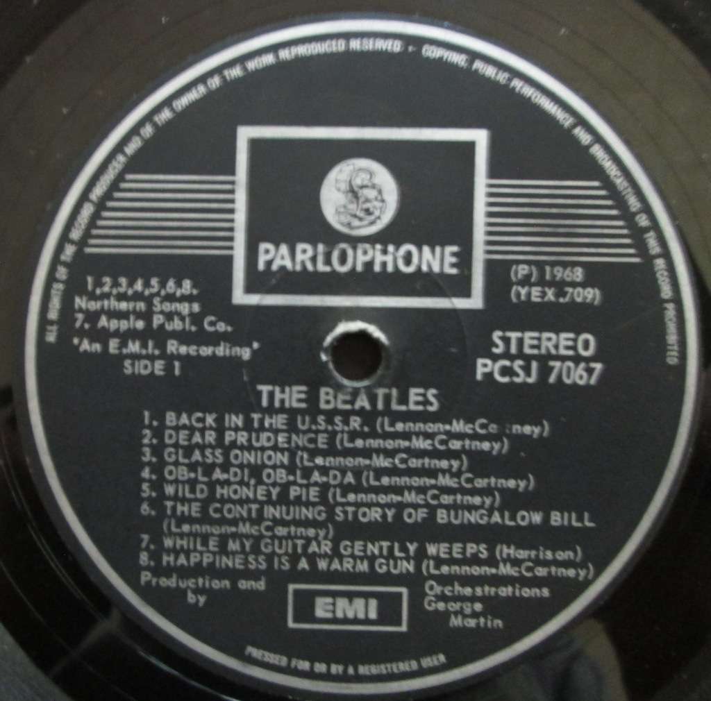 THE BEATLES - THE BEATLES (WHITE ALBUM) (2xLP/VINYL)