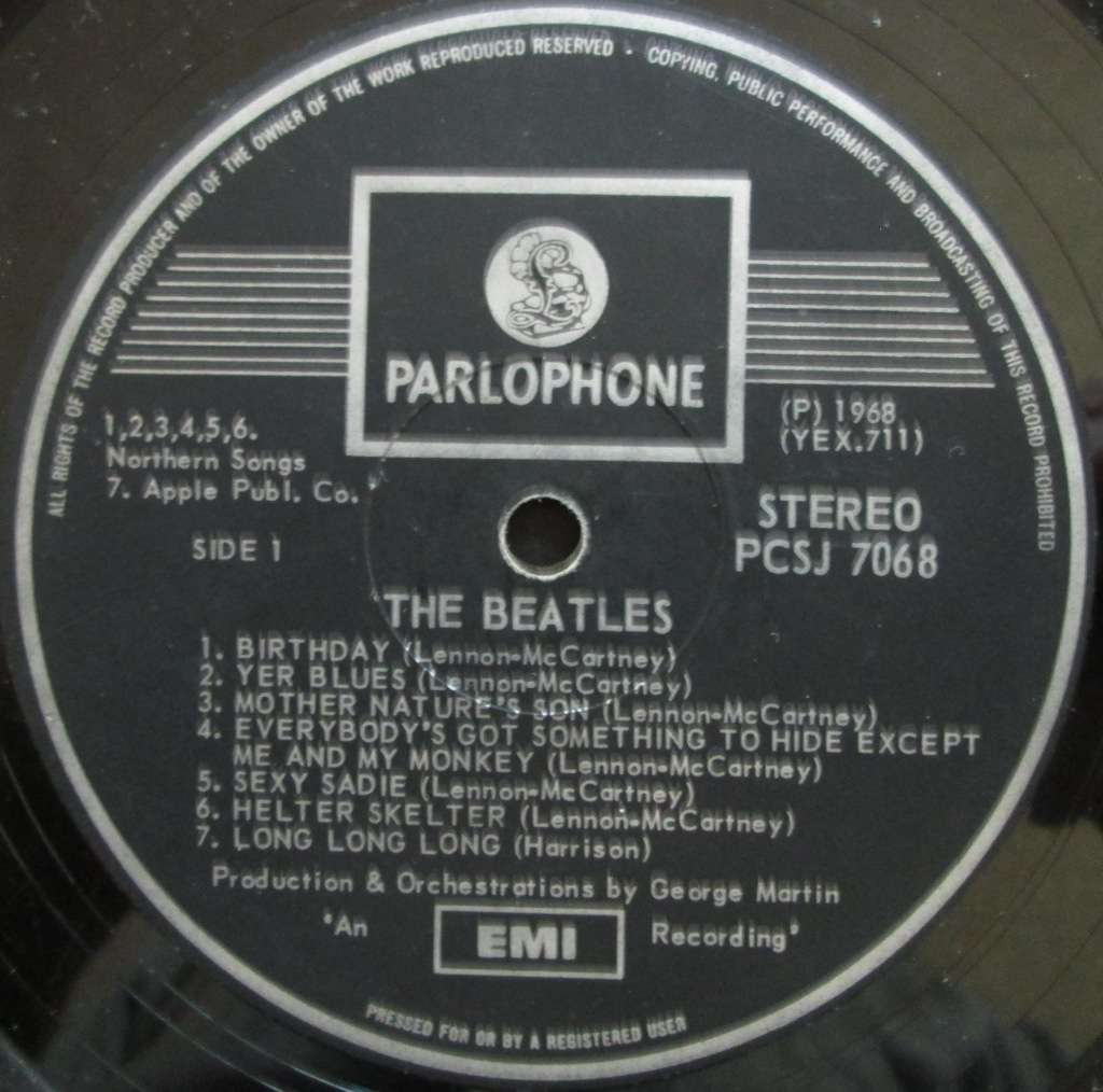 THE BEATLES - THE BEATLES (WHITE ALBUM) (2xLP/VINYL)