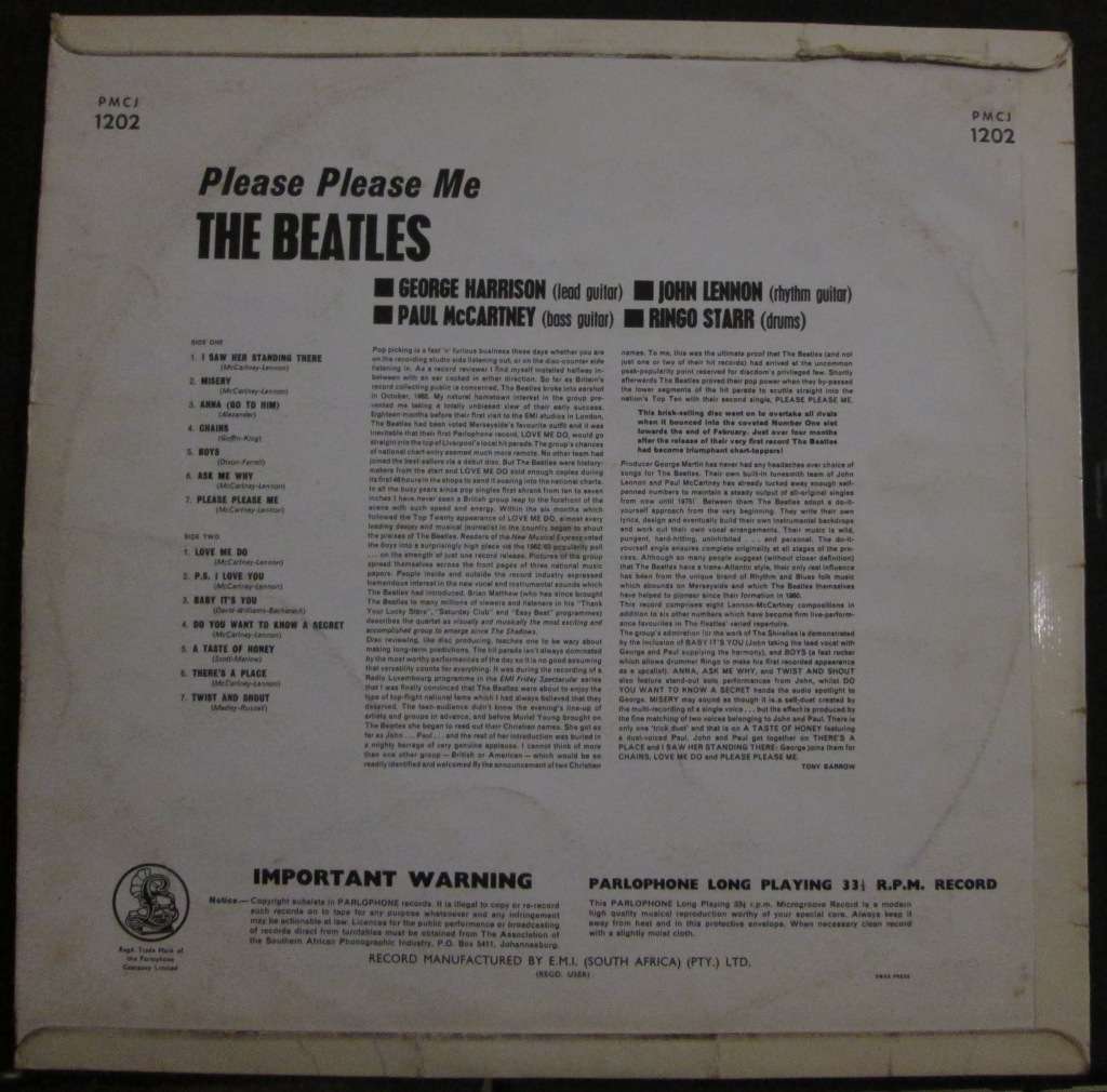 THE BEATLES - PLEASE PLEASE ME   (LP/VINYL)