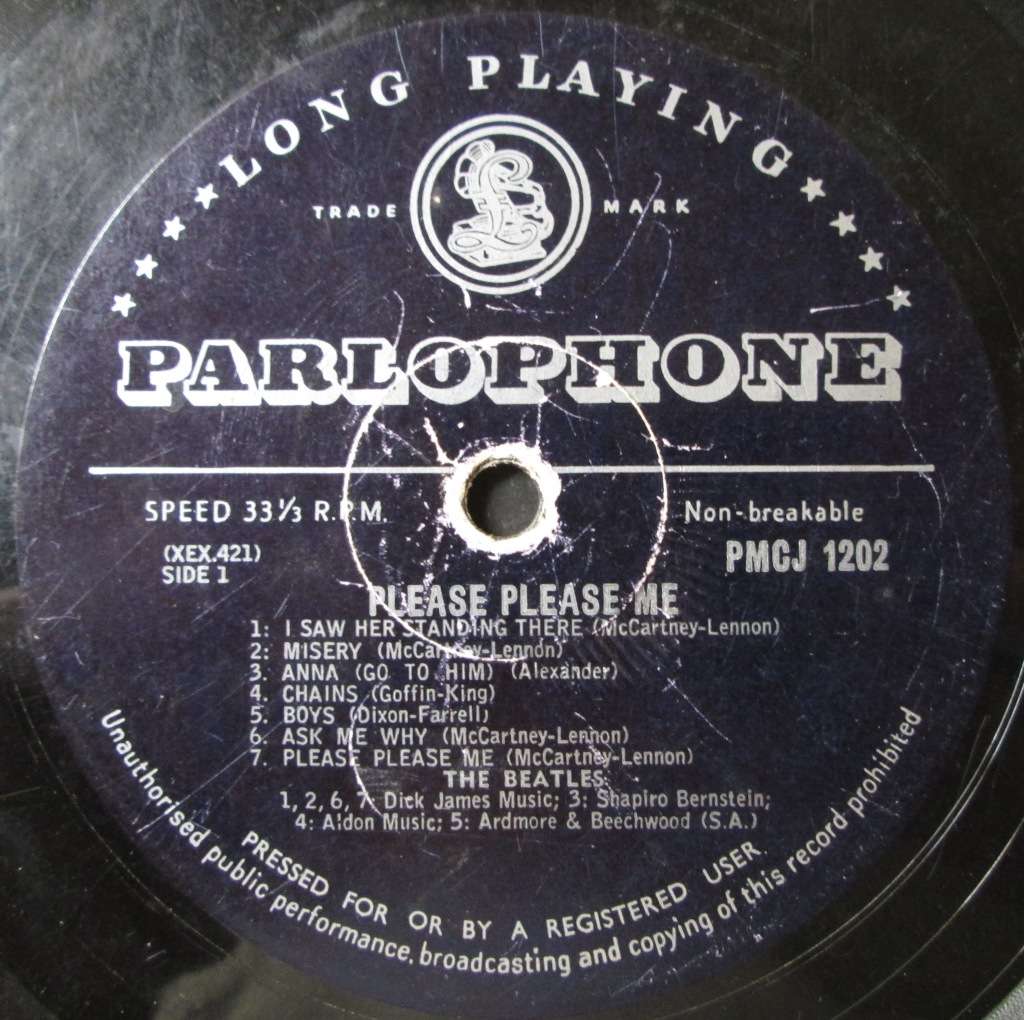 THE BEATLES - PLEASE PLEASE ME   (LP/VINYL)
