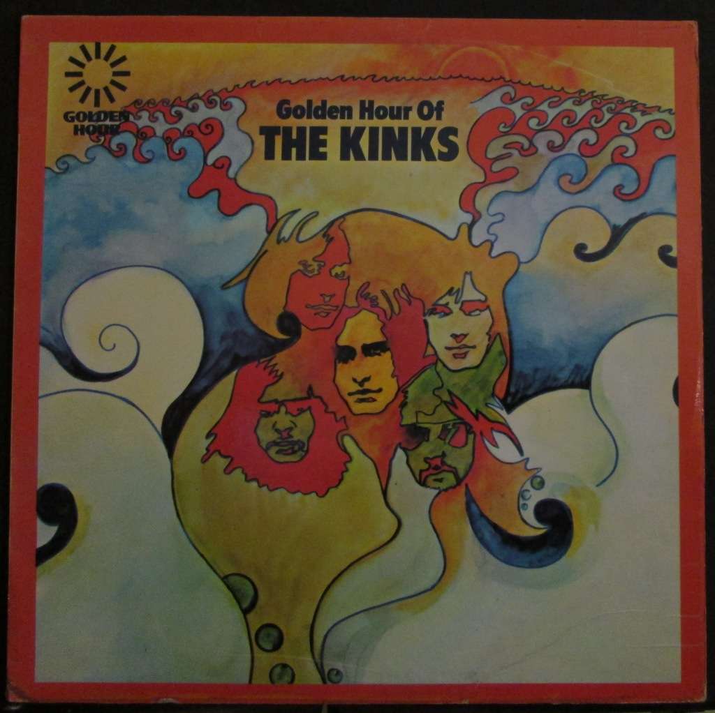 THE KINKS - GOLDEN HOUR OF THE KINKS  (LP/VINYL)