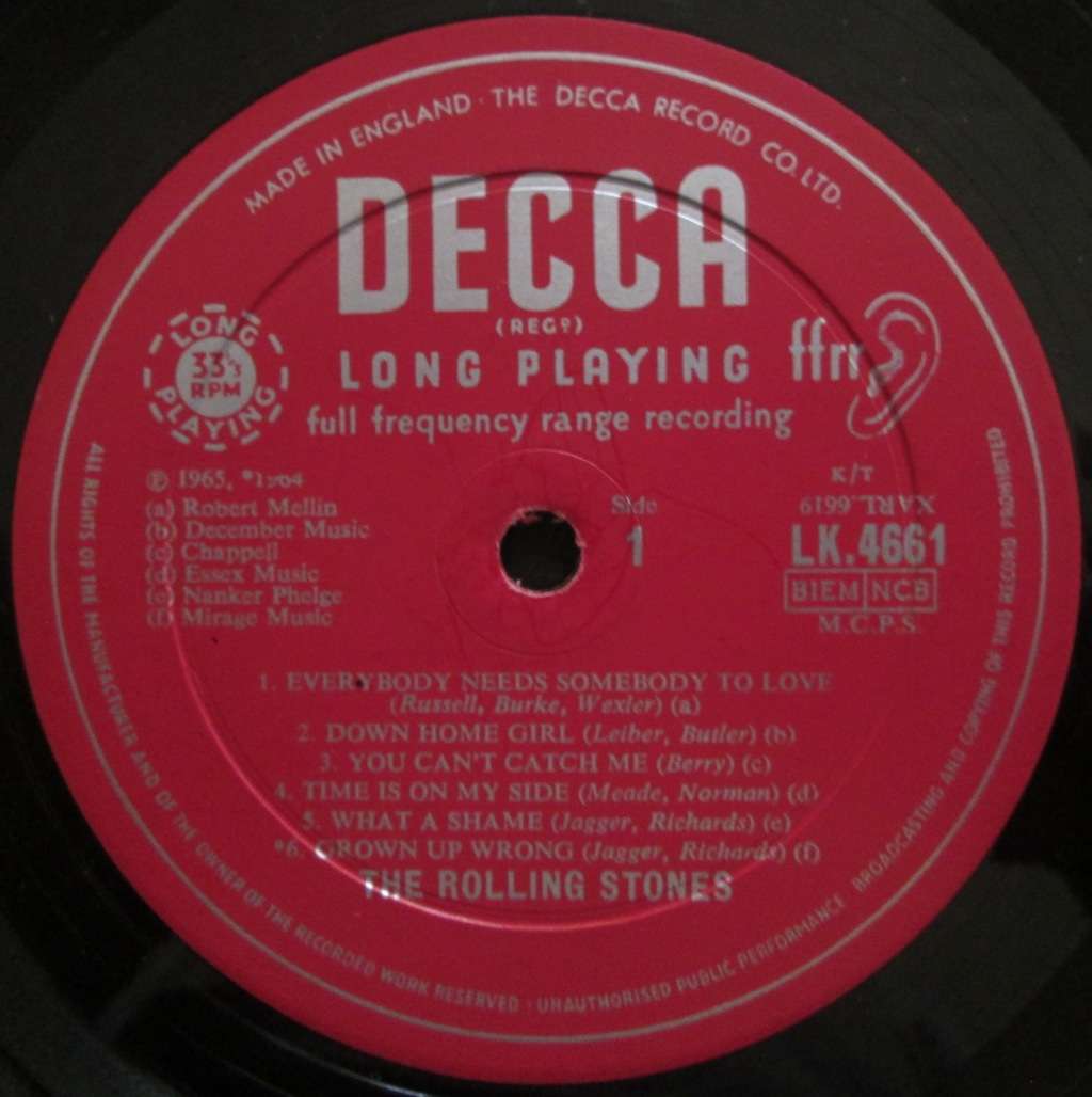 THE ROLLING STONES - THE ROLLING STONES NO.2   (LP/VINYL)