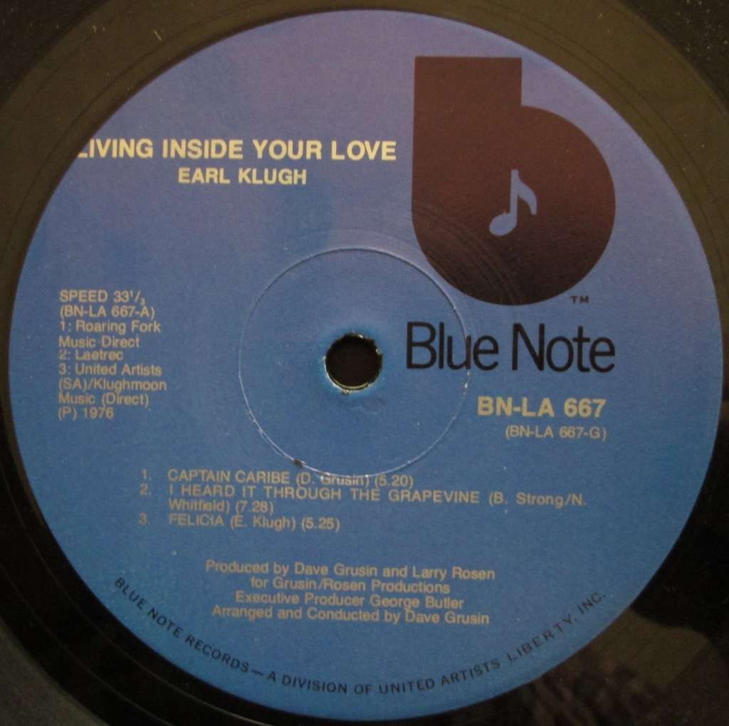 EARL KLUGH - LIVING INSIDE YOUR LOVE (LP/VINYL)