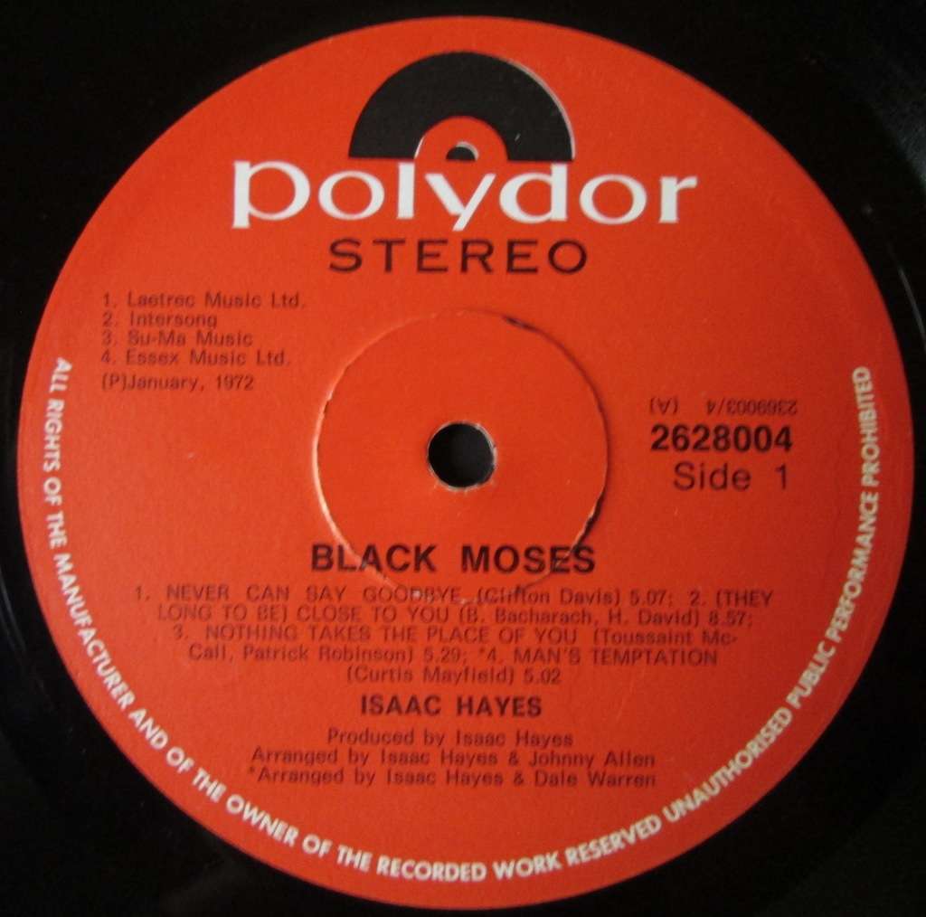ISAAC HAYES - BLACK MOSES  (2xLP/VINYL)