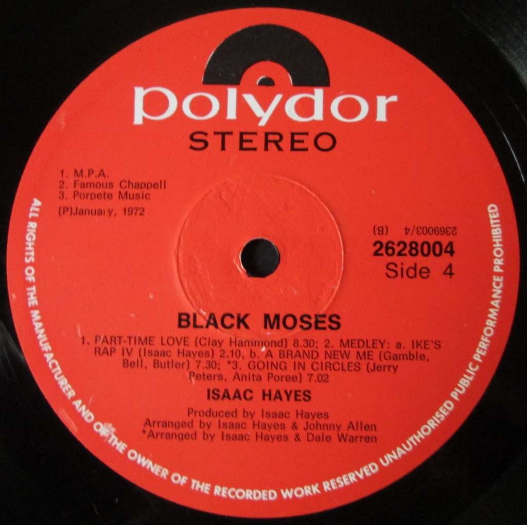ISAAC HAYES - BLACK MOSES  (2xLP/VINYL)