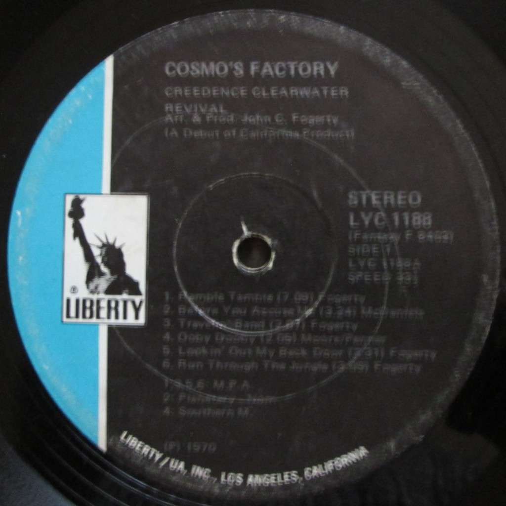 CREEDENCE CLEARWATER REVIVAL - COSMOS FACTORY  (LP/VINYL)