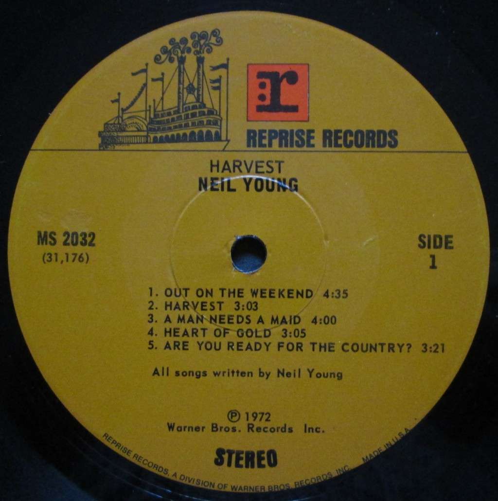NEIL YOUNG - HARVEST (LP/VINYL)