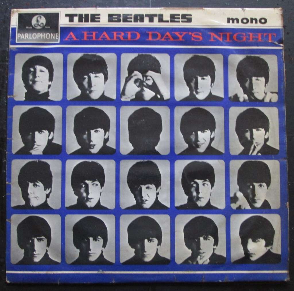 THE BEATLES - A HARD DAYS NIGHT  (LP/VINYL)