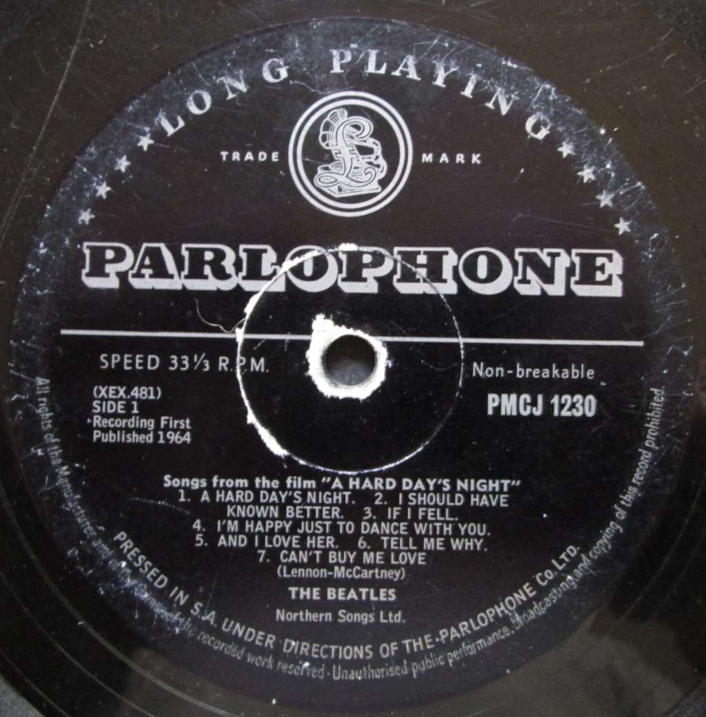 THE BEATLES - A HARD DAYS NIGHT  (LP/VINYL)