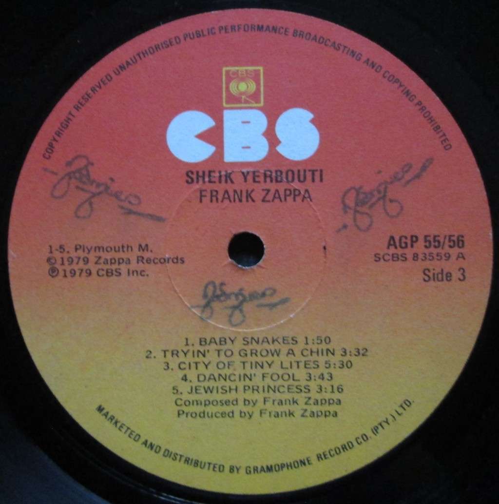 FRANK ZAPPA - SHEIK YERBOUTI (2xLP/VINYL)
