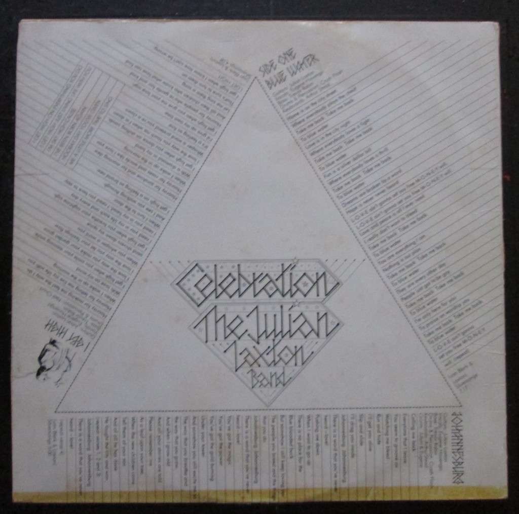 THE JULIAN LAXTON BAND - CELEBRATION  (LP/VINYL)