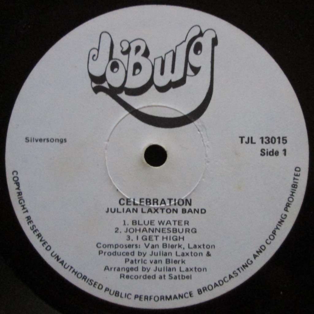 THE JULIAN LAXTON BAND - CELEBRATION  (LP/VINYL)