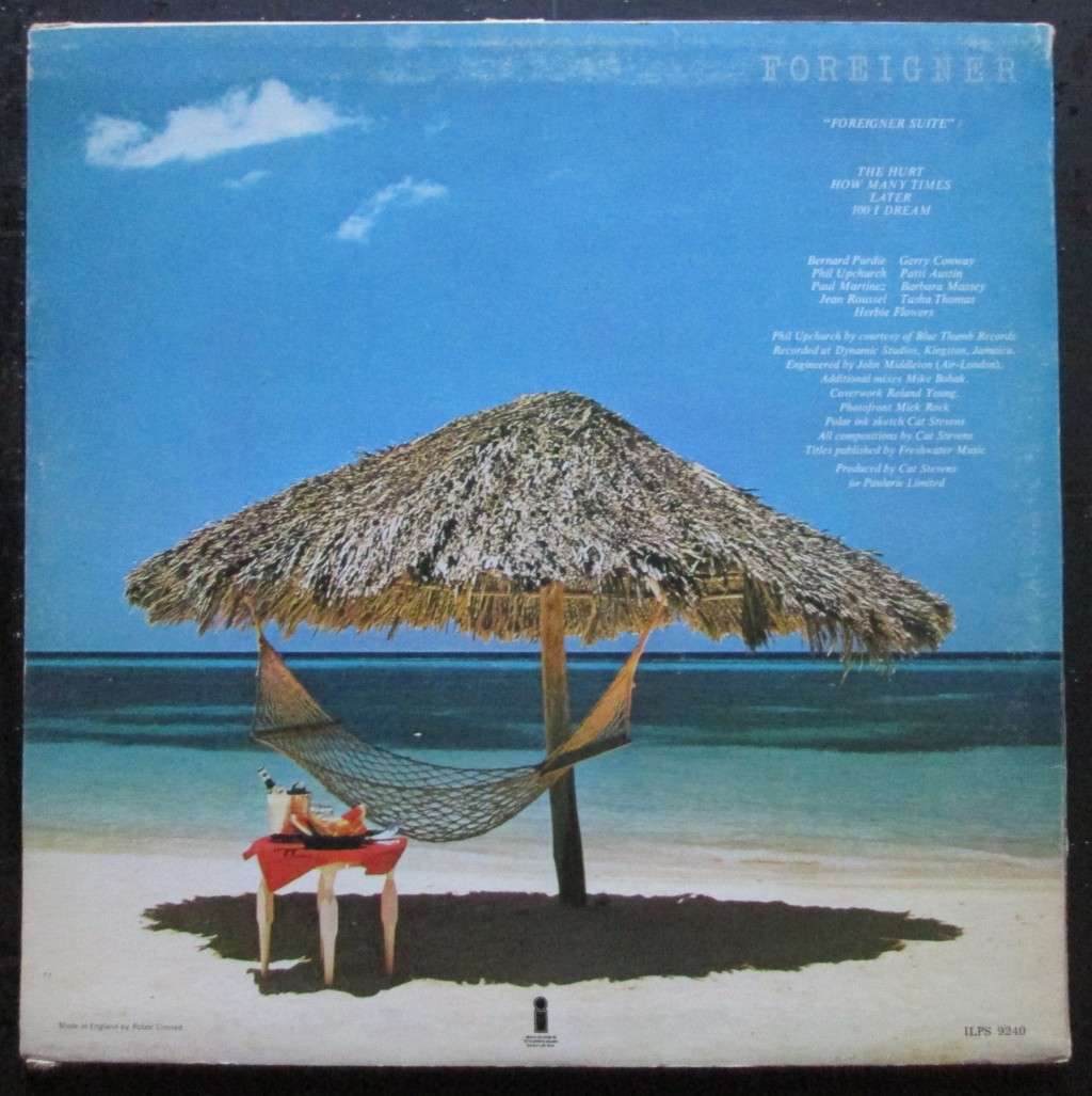 CAT STEVENS - FOREIGNER   (LP/VINYL)