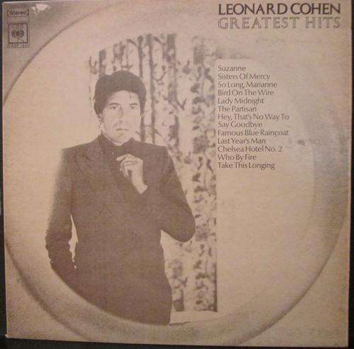 LEONARD COHEN - GREATEST HITS (LP/VINYL)