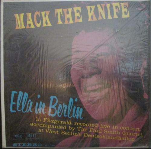 ELLA FITZGERALD - MACK THE KNIFE ELLA IN BERLIN (LP/VINYL)