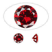 0.253 ct NATURAL GARNET- ROUND