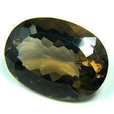 2.34 ct Natural Smoky Quartz - Oval Cut Faceted