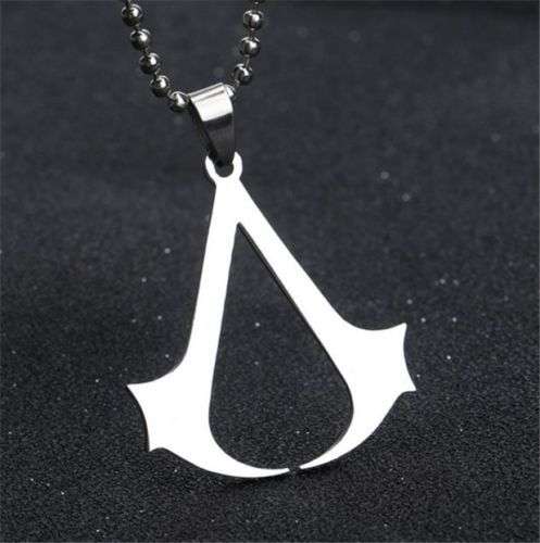 Assassin's creed knife Men's Stainless Steel Pendant Necklace