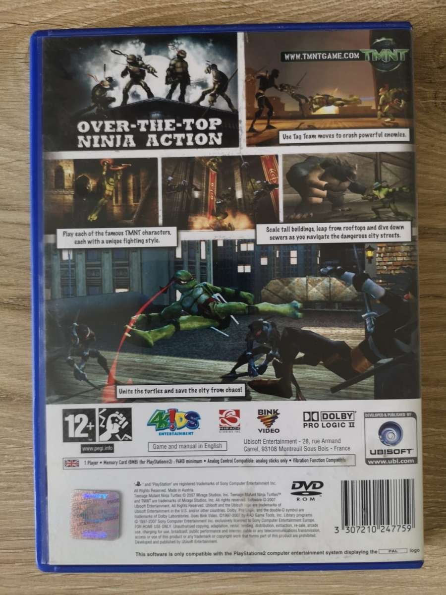 PS2 Game - TMNT (Complete with Booklet)