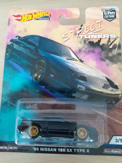 HOT WHEELS CAR CULTURE STREET TUNERS `96 NISSAN 180 SX TYPE X