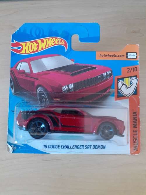 HOT WHEELS 2018 DODGE CHALLENGER SRT DEMON