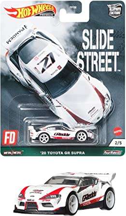 HOT WHEELS PREMIUM `SLIDE STREET SET` (SET OF 5)