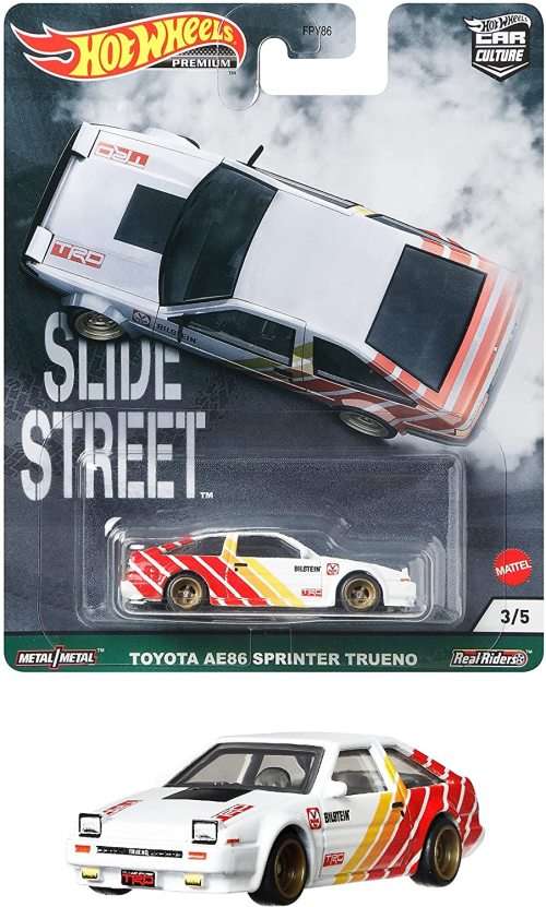 HOT WHEELS PREMIUM `SLIDE STREET SET` (SET OF 5)