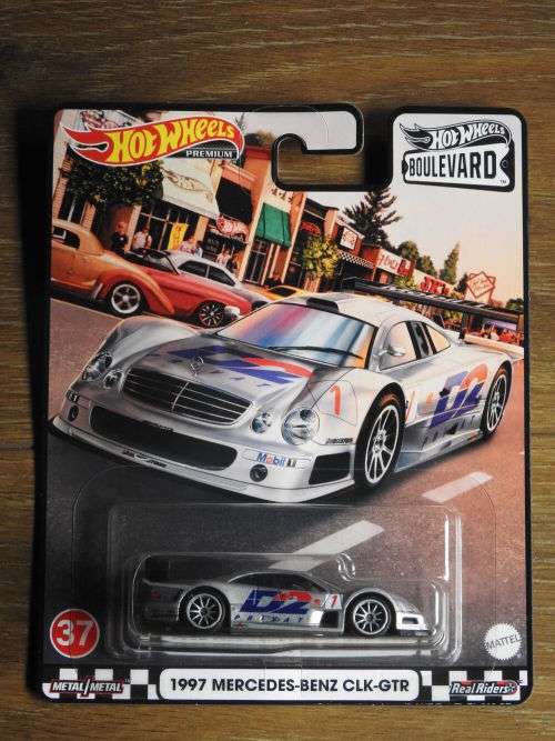 HOT WHEELS PREMIUM `BOULEVARD` 1997 MERCEDES-BENZ CLK-GTR