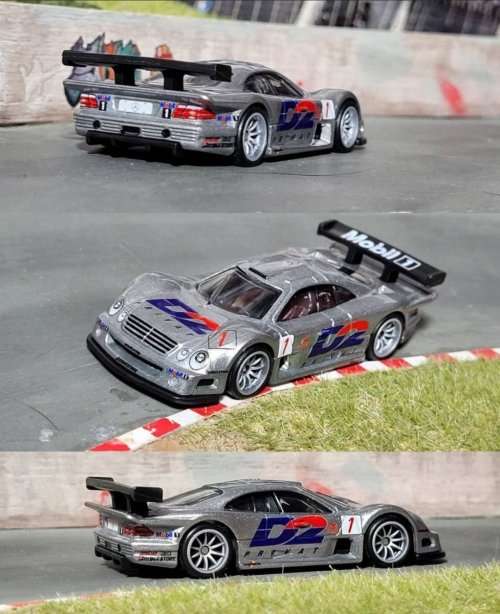 HOT WHEELS PREMIUM `BOULEVARD` 1997 MERCEDES-BENZ CLK-GTR