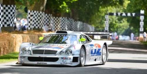 HOT WHEELS PREMIUM `BOULEVARD` 1997 MERCEDES-BENZ CLK-GTR