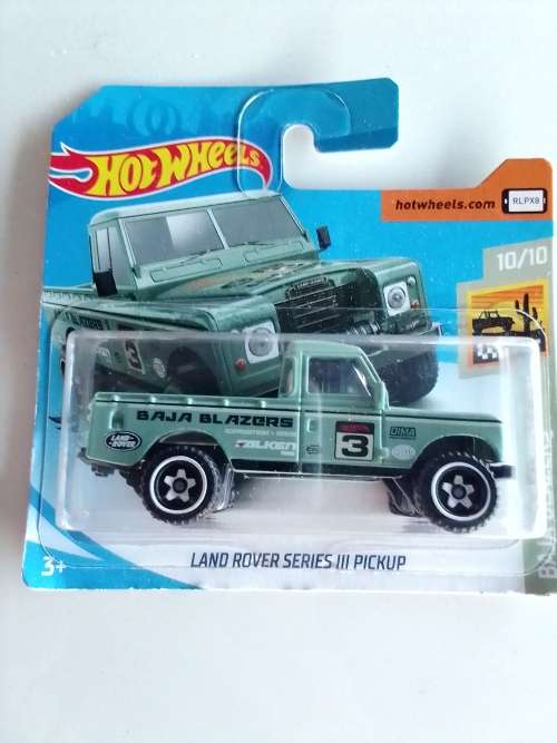 HOT WHEELS LAND ROVER SERIES 3 PICKUP