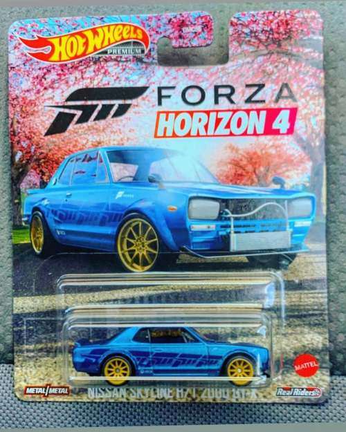 HOT WHEELS PREMIUM `FORZA HORIZON 4` NISSAN SKYLINE H/T 2000 GT-X