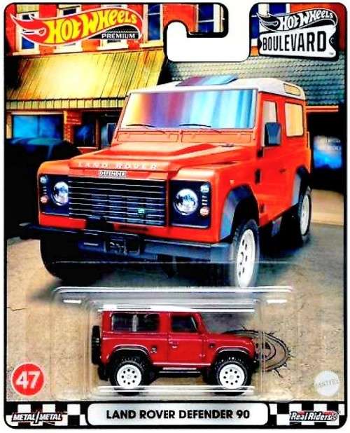 HOT WHEELS PREMIUM `BOULEVARD` LAND ROVER DEFENDER 90