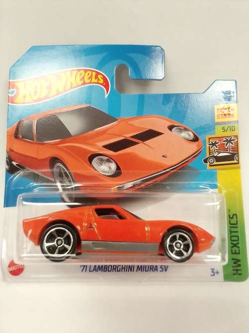 HOT WHEELS 1971 LAMBORGHINI MIURA SV