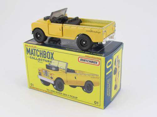 MATCHBOX COLLECTORS 1965 LAND ROVER GEN II PICKUP