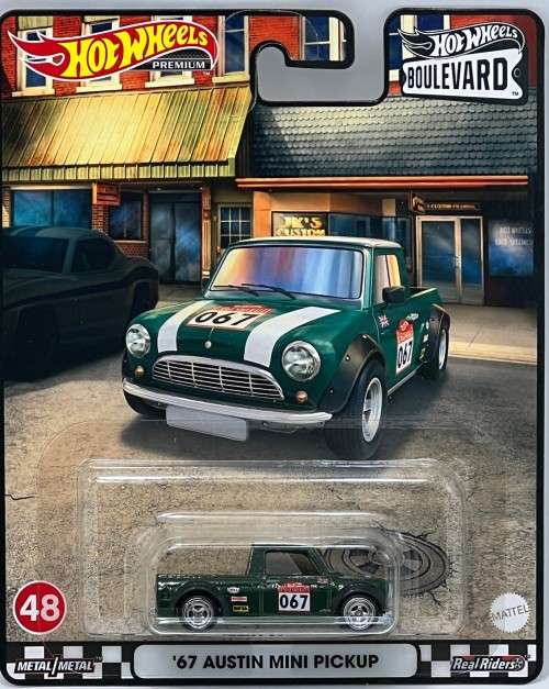 HOT WHEELS PREMIUM `BOULEVARD` 1967 AUSTN MINI PICKUP