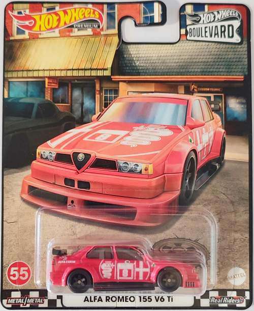 HOT WHEELS PREMIUM `BOULEVARD` ALFA ROMEO 155 V6 Ti