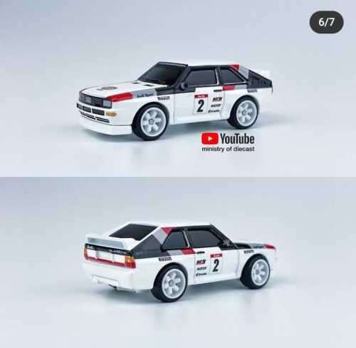 HOT WHEELS PREMIUM 2 PACK 1984 AUDI SPORT QUATTRO and LANCIA RALLY 037