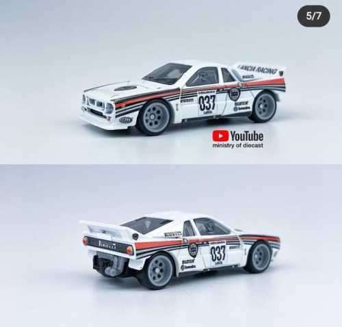 HOT WHEELS PREMIUM 2 PACK 1984 AUDI SPORT QUATTRO and LANCIA RALLY 037