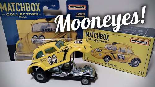 2022 MATCHBOX COLLECTORS EDITION `MOONEYES` DRAG BEETLE