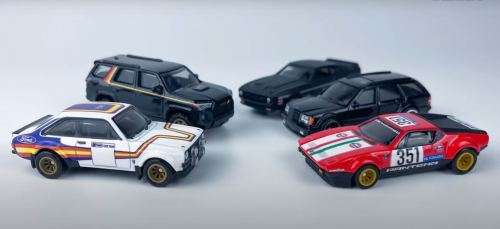 HOT WHEELS PREMIUM `BOULEVARD` SET OF 5