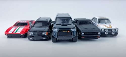 HOT WHEELS PREMIUM `BOULEVARD` SET OF 5