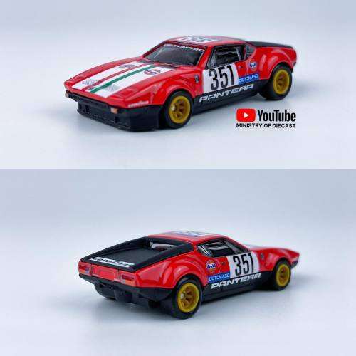 HOT WHEELS PREMIUM `BOULEVARD` DE TOMASO PANTERA GRUPPO 4