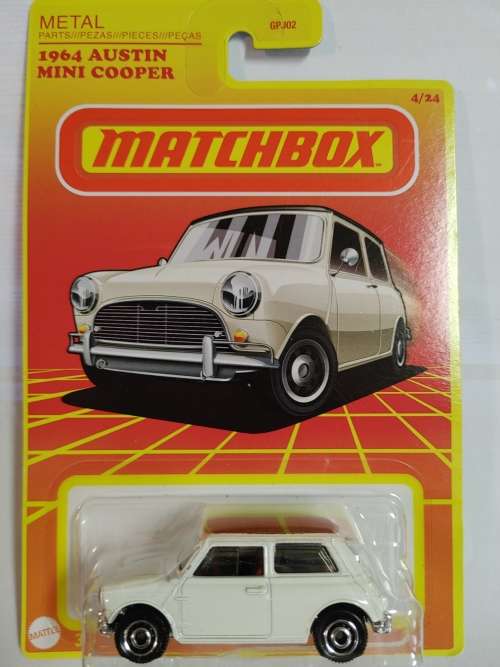 MATCHBOX WALLMART RETRO SERIES 1964 AUSTIN MINI COOPER