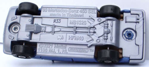 MATCHBOX 1980 MERCEDES-BENZ 450 SEL